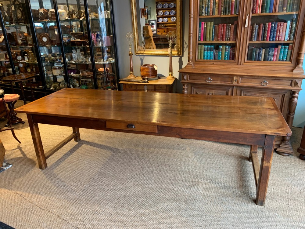 farmhouse table cherry wood 1055 inches long