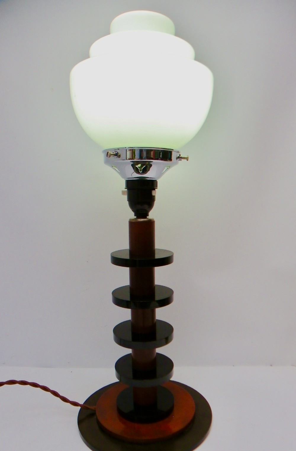 art deco table lamp