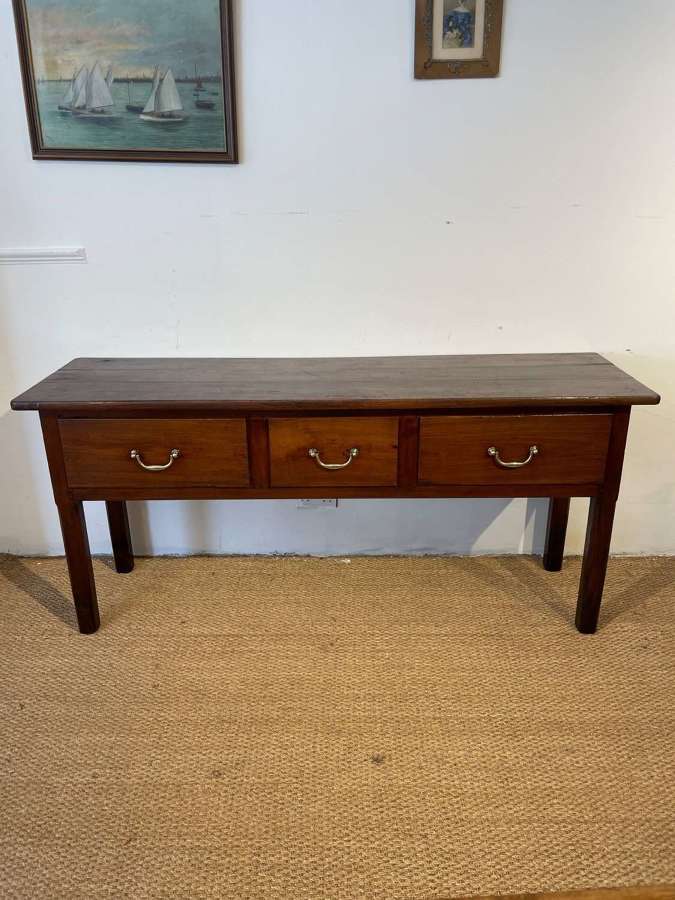 Cherry Wood Dresser Base / Server