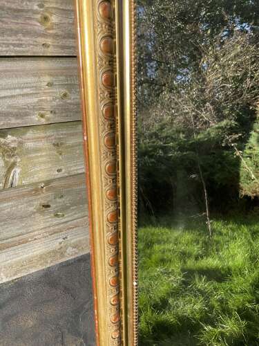 19th century gilded over mantle