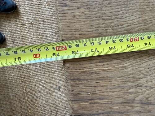 Scrubbed oak refectory table